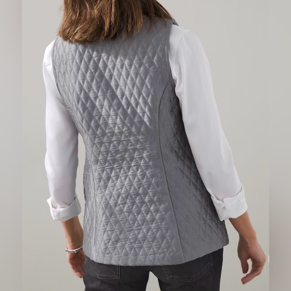Chico’s Embellished Quilted Vest | Size L 12 - Picture 3 of 9